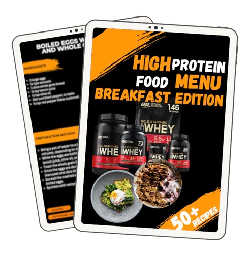 High Protein Menu - Breakfast Edition